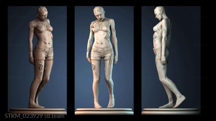 Статуэтки герои, монстры и демоны Distressed Human Figure