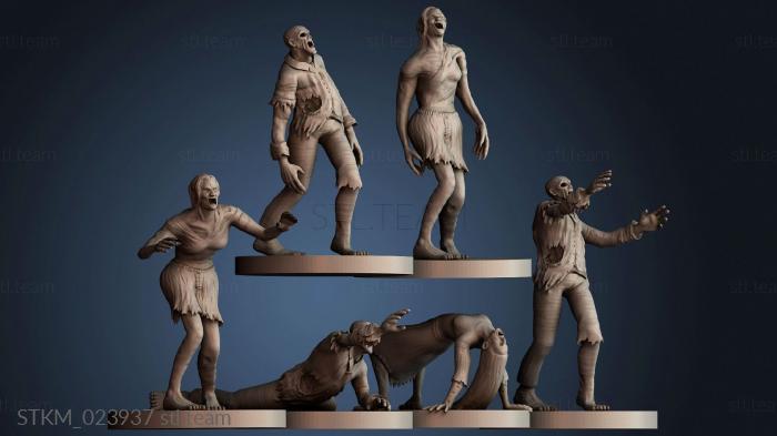 Статуэтки герои, монстры и демоны Zombies