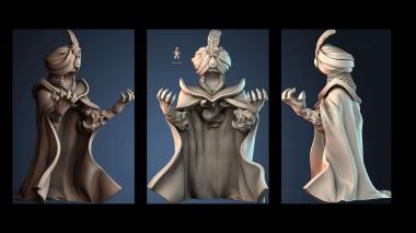 3D model Psychic Elemental (STL)