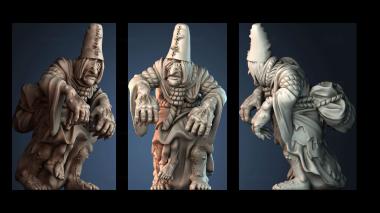 3D model Witcher Crone 3 (STL)