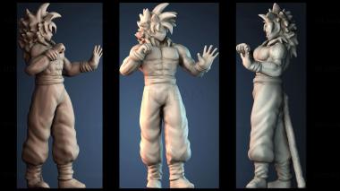 3D model Son Goku (STL)