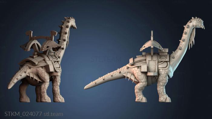 Статуэтки герои, монстры и демоны Brutosaur Mount