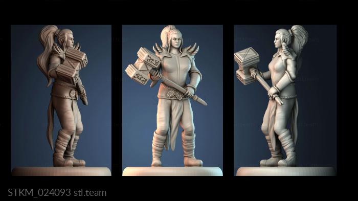 Статуэтки герои, монстры и демоны Goliath Fighter