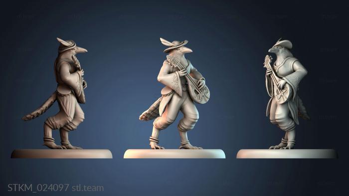 Статуэтки герои, монстры и демоны Birdfolk Cleric