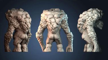 3D model The Witcher Bart The Troll (STL)