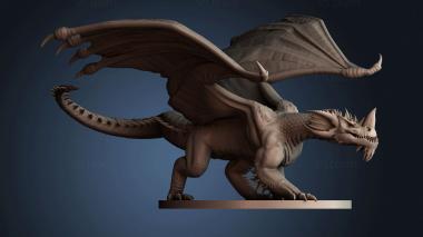 3D модель Дракон (STL)