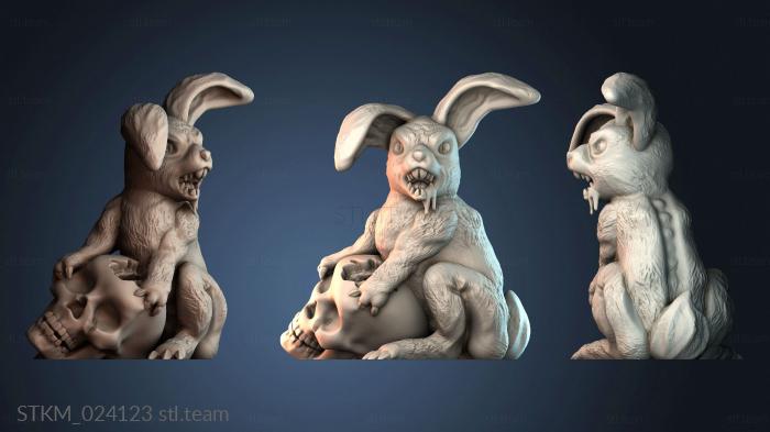 Monster easter bunny