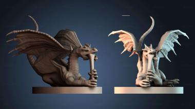 3D model Dragon (STL)