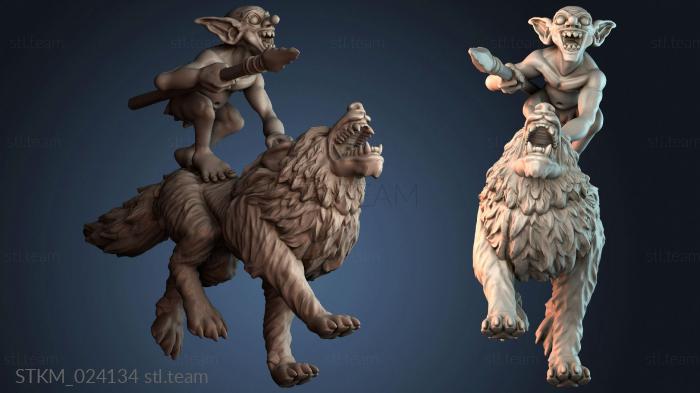 Гоблин наездник на волке B