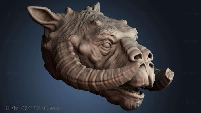 Статуэтки герои, монстры и демоны Tauntaun head