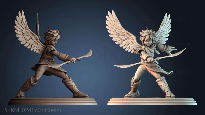 Статуэтки герои, монстры и демоны Kid Icarus