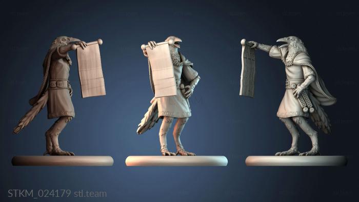 Статуэтки герои, монстры и демоны Birdfolk Town Crier