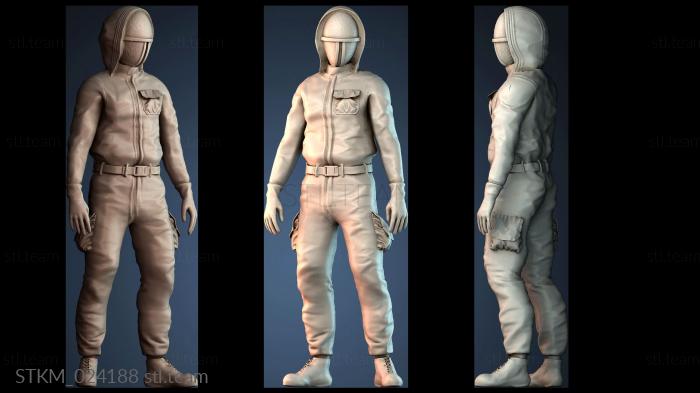 Статуэтки герои, монстры и демоны Squid suit
