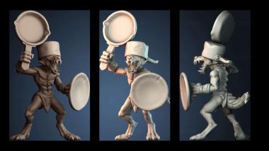 3D model Kobold (STL)