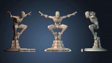 3D модель Человек паук Супергерой (STL)