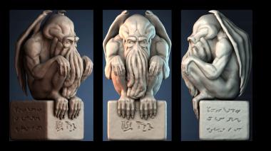 3D модель Памятник Ктулху — Juice Layer Studios (STL)