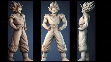 3D model Son Goku (STL)