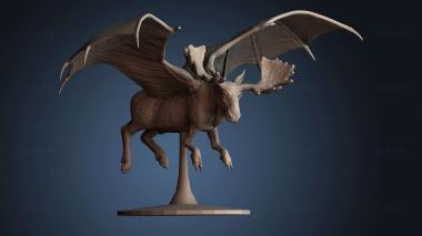 3D модель Драконий лось (STL)