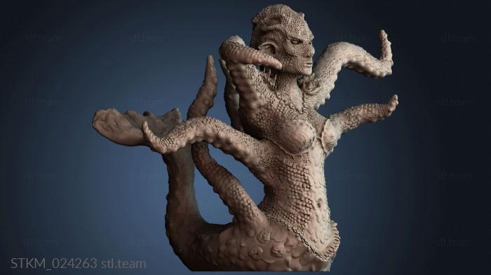 Статуэтки герои, монстры и демоны Cecaelia - Octopus mermaid