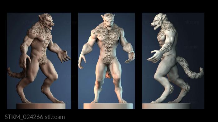 Статуэтки герои, монстры и демоны Werewolf