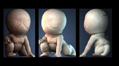3D model Spiderman (STL)