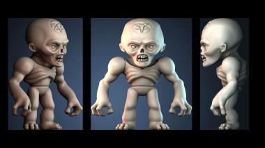 3D model Zombie (STL)