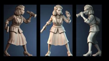 3D model The Researcher (STL)