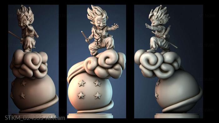 Статуэтки герои, монстры и демоны Goku Kid