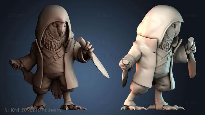 Статуэтки герои, монстры и демоны Owlin Rogue