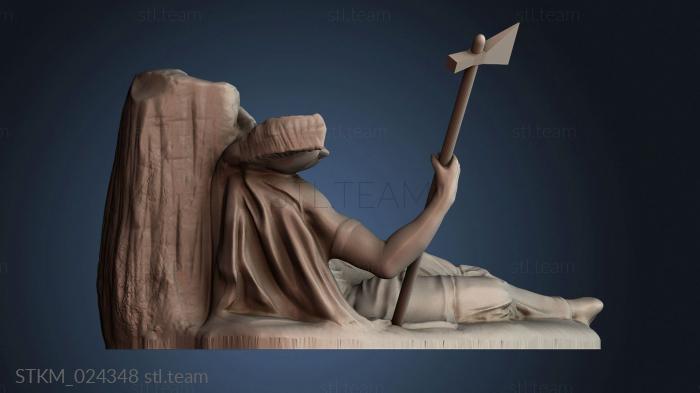 Статуэтки герои, монстры и демоны The Dying Tecumseh