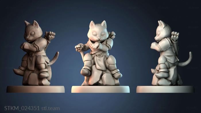 Статуэтки герои, монстры и демоны Cat Archer