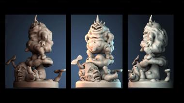 3D модель Операция по сбору мочи (STL)