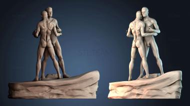 3D модель Солидарность в Музее изящных искусств Гента, Бельгия (STL)
