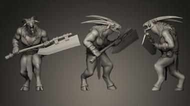 3D model Khazra Goatman Diablo IV fan art (STL)