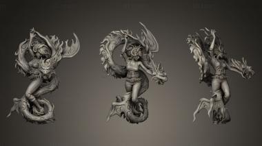 3D model Misaki The Dragon Girl (STL)