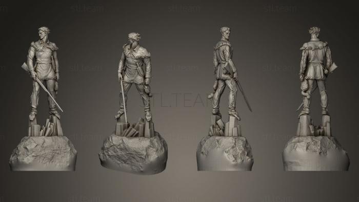 3D model The WVU Mountaineer (STL)