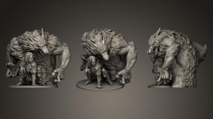 Werewolf 3D  ing Miniature