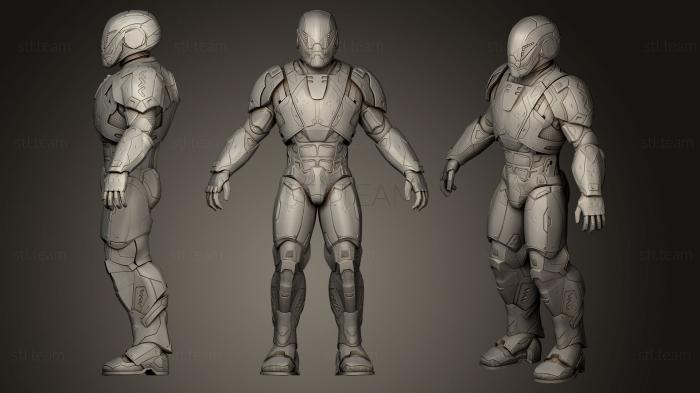 Assault Trooper Concept Sculpt