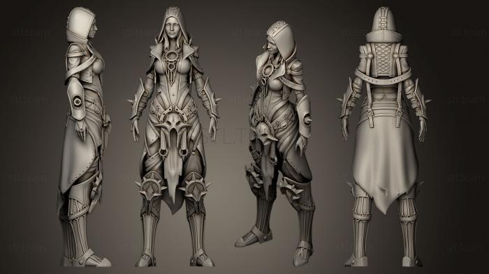 3D model Fantasy Female Character 2 Stl (STL)