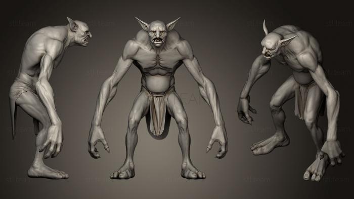 Goblin Zbrush High Poly