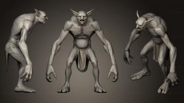 3D model Goblin Zbrush High Poly (STL)