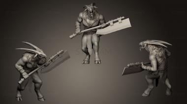 3D model Khazra Goatman Diablo IV fan art (STL)