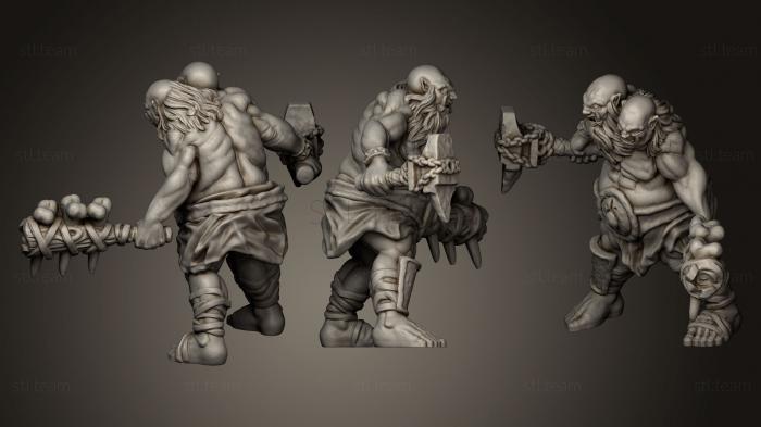 Morga Rorga Ettin Miniature 3d Printable