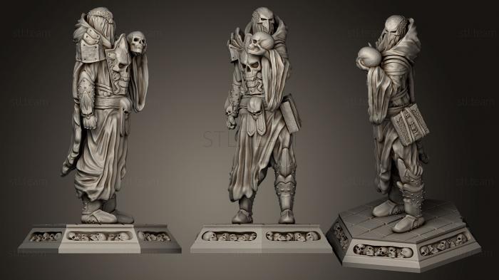 3D model Necromancer Fantasy Figure (STL)