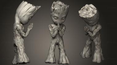 3D model Waing Groot Colored Heart (STL)