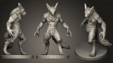 3D model Werewolf Miniatures 2 (STL)