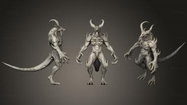 3D model Asura Demon Concept Sculpt 2 (STL)