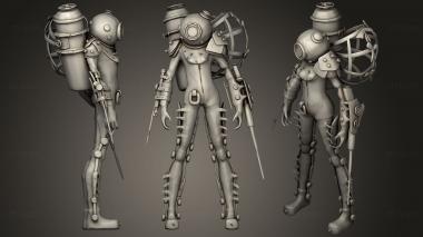 3D model Bioshock  Big Sister (STL)