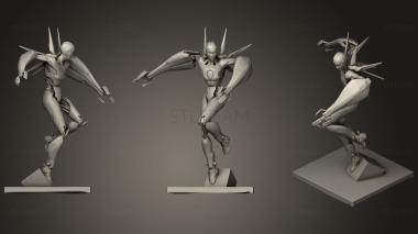 3D model Cyberpunk Robots X6 Seraphim (STL)