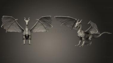 3D model Dragon Zbrush Sculpt (STL)